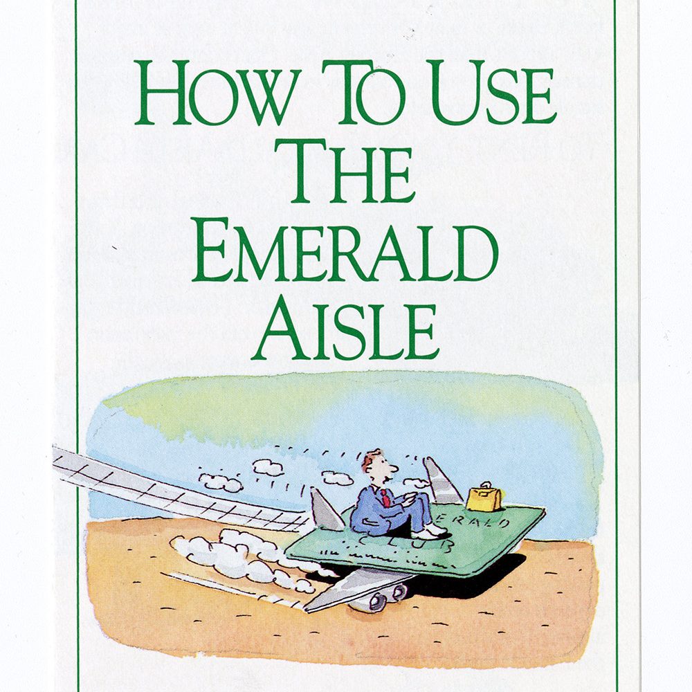 How to use the Emerald Aisle marketing brochure cover