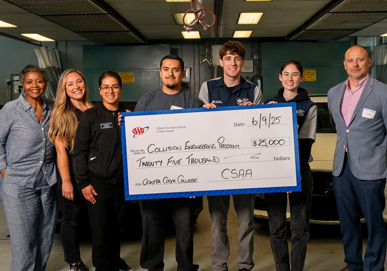 CSAA Insurance Group Donates $25,000 & Salvage Vehicles to Support Collision Engineering Career Alliance Students