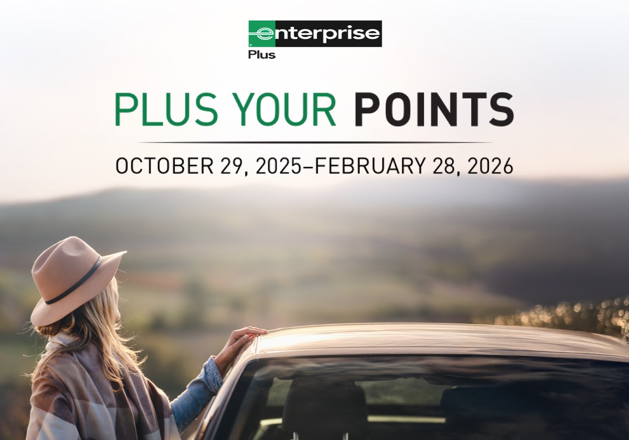 Enterprise Rent-A-Car Accelerates Rewards with Return of ‘Plus Your Points’ Promotion